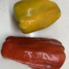 Pimiento amarillo y rojo
