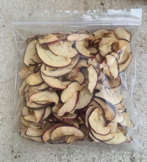 Manzana deshidratada